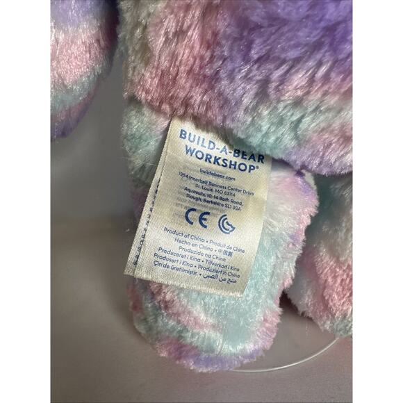 Build A Bear 16" COTTON CANDY SCENTED CAT Plush Stuffed Animal Great Condition - Picture 5 of 8